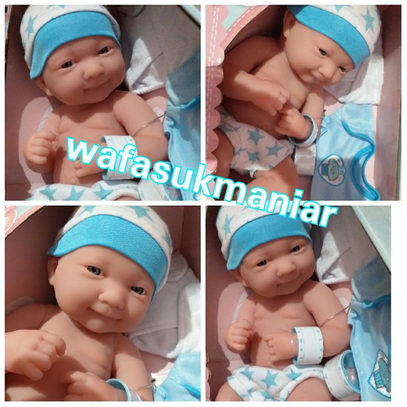 elc cupcake newborn baby doll / boneka bayi sesuai anatomi bayi asli / boneka bayi mirip asli
