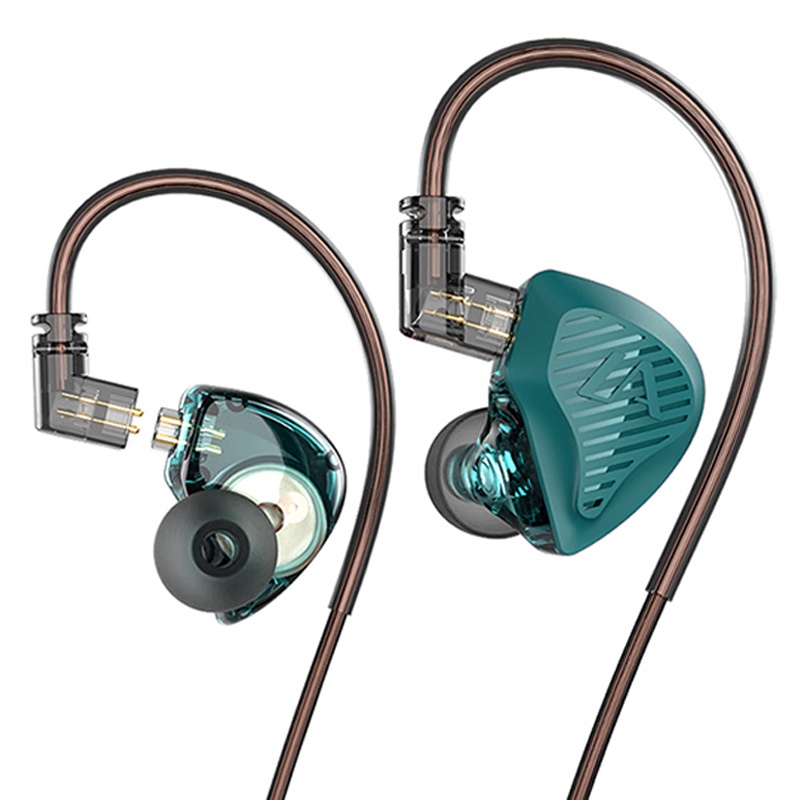 Dq9 Earphone In ear HIFI Dinamis Dengan Kabel Upgrade Bisa Dilepas Untuk Olahraga