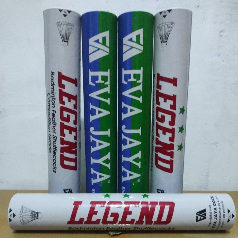 Shuttlecock eva jaya legend kok bulutangkis eva jaya legend bola badminton eva jaya legend