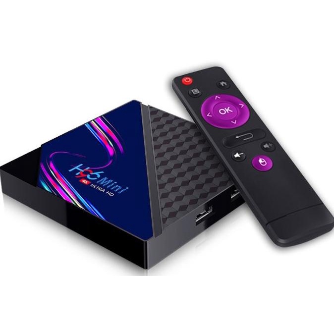 H96 Max 4GB/64GB Android 10.0 STB Android TV Box RK3318 Quad Core