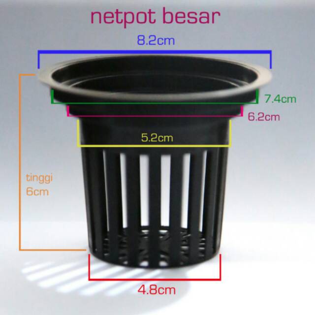 Netpot besar | netpot | hidroponik