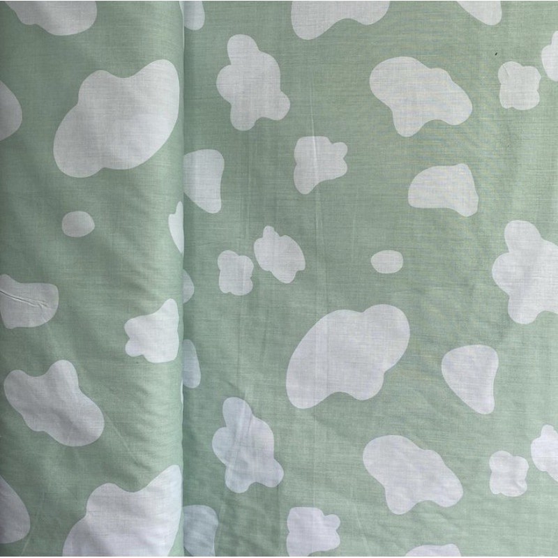 kain sprei meteran moo cow cloud sapi sg