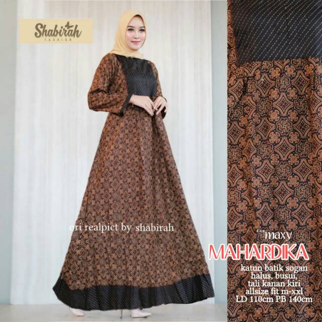 Gamis batik keren gamis batik wanita adem gamis batik wanita terlaris