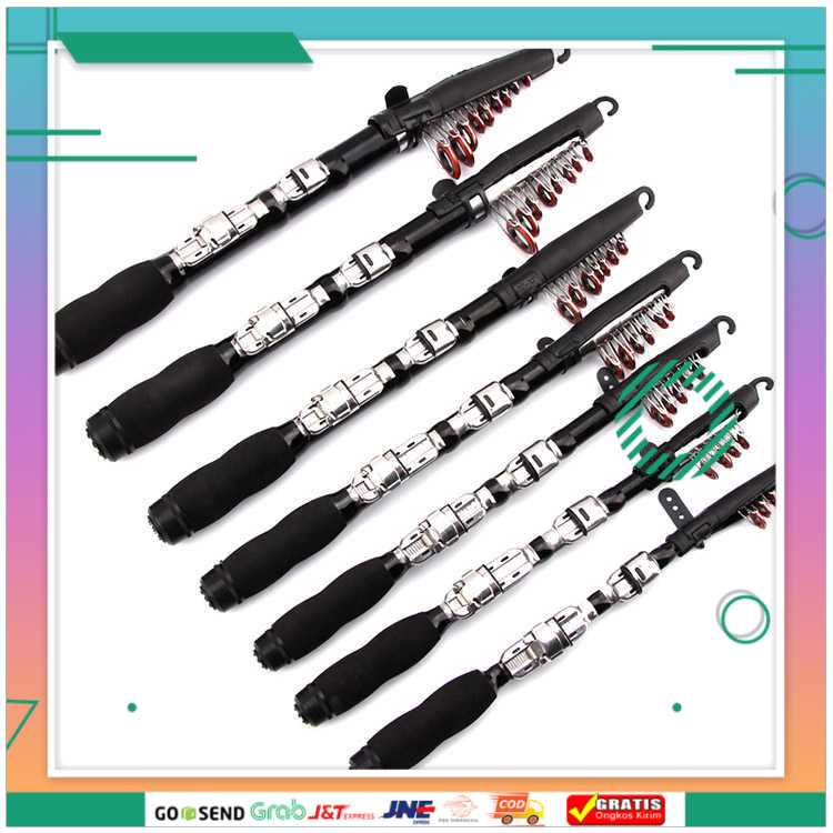 (BISA COD) FTIHSHPDerui Joran Pancing Portable Telescopic 1.5M - S6