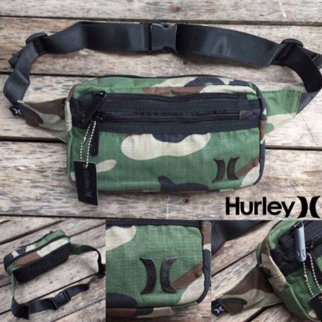 Waistbag tas selempang hurley army original