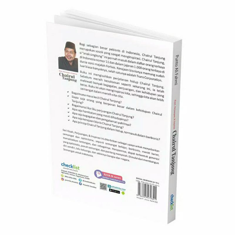 BUKU BIOGRAFI KISAH PERJUANGAN INSPIRASI CHAIRUL TANJUNG-1
