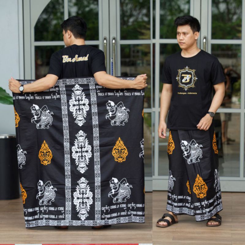 Sarung Batik Printing Pekalongan Motif Wayang Semar Terbaru | Sarung Batik Printing Pria Wanita Dewa