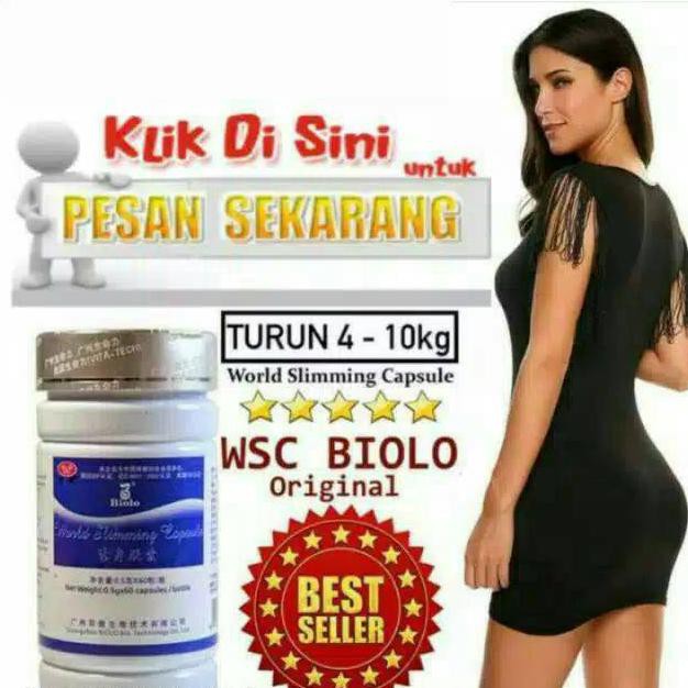 COD AKTIF]] BIG SALE Obat Pelangsing Badan Biolo WSC GMP ORI HERBAL TERMURAH Kode 141