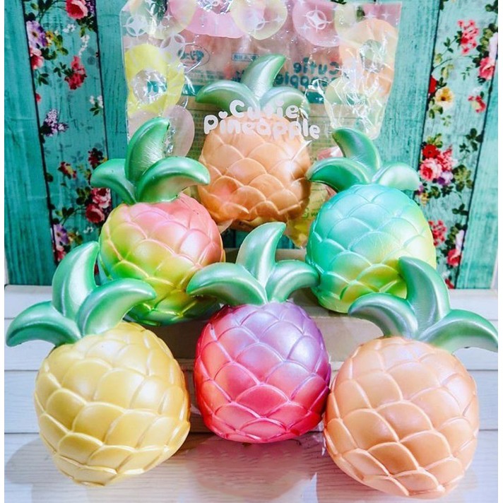 Soft And SlowRise Squishy CUTIE PINEAPPLE BY IBLOOM
