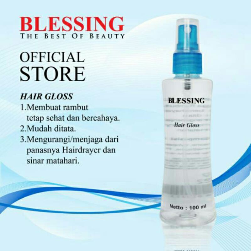 Hair gloss blessing vitamin rambut 100ml