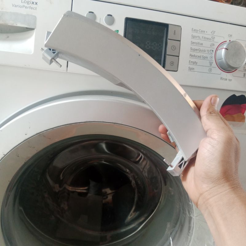 handle handel pintu mesin cuci Bosch original logixx Vario perfect