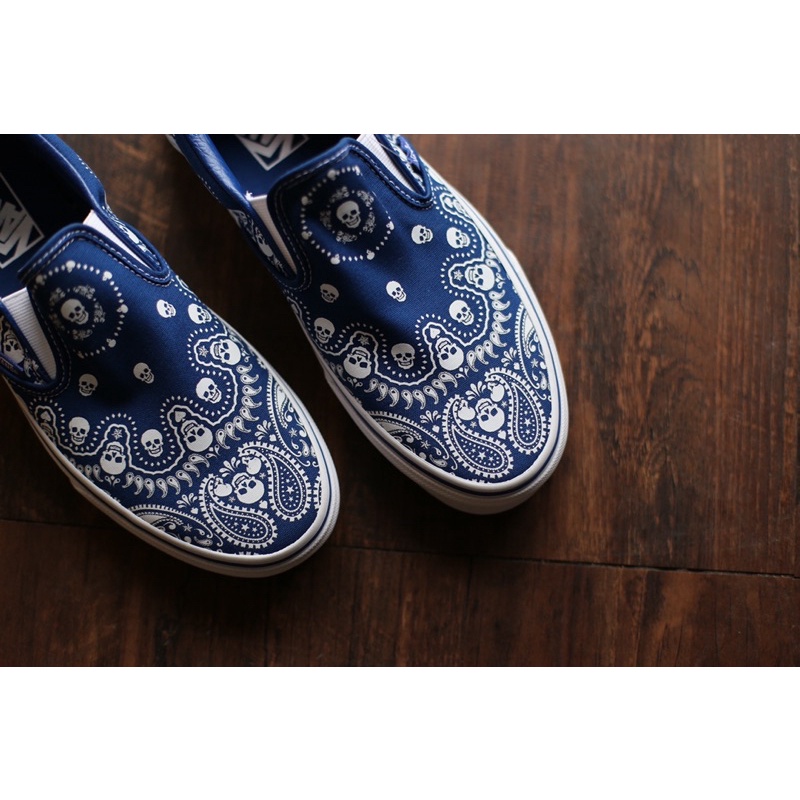 Vans Slip On Bandana True Blue Original