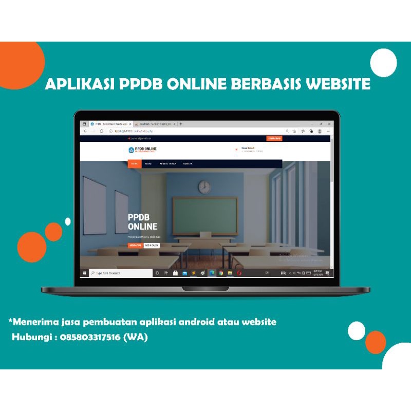Aplikasi PPDB Online berbasis website