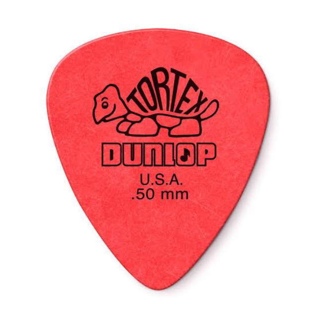 Pick Gitar Dunlop Tortex USA Pemetik Gitar 0.50mm 1.00mm 3.00mm