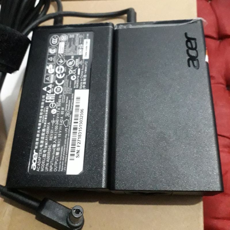 Adaptor Charger Acer Aspire E5 E5-475 E5-475G ORIGINAL