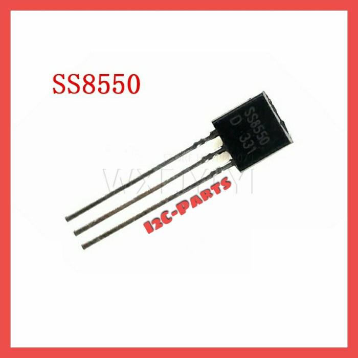 SS8550 8550 SS 8550 TO-92 Transistor PNP High Current