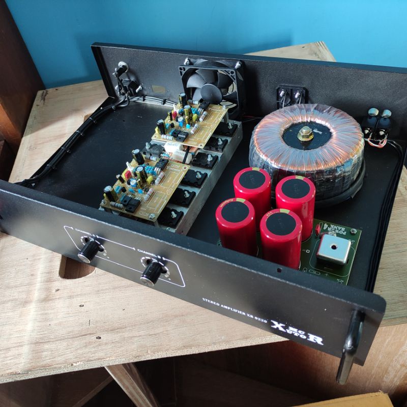 Power Amplifier Rakitan 5 Amper CT 45/55 Toroid Stereo