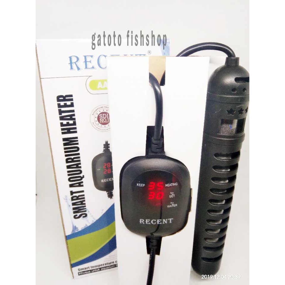 Heater Smart Aquarium AA-QGH 100 watt Remote Pengontrol Suhu