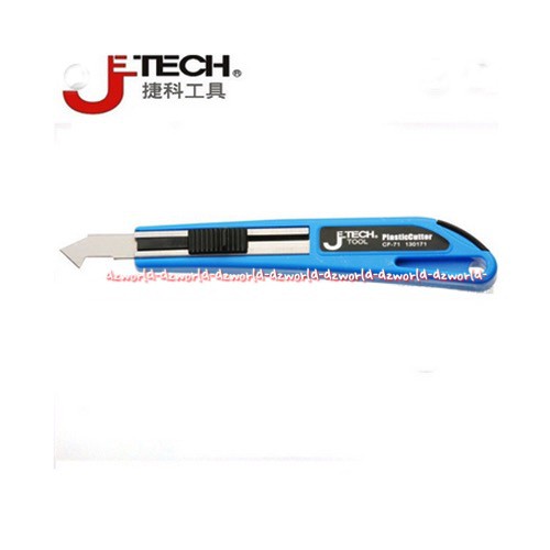 Jetech 130171 Craft Builder Plastic Cutter Pisau Karter Ujung Miring