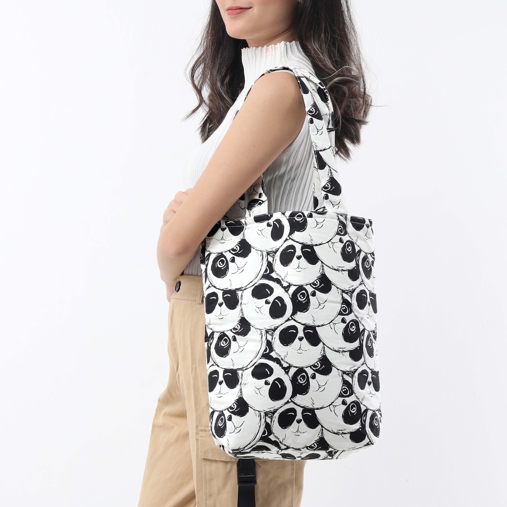 Tote Bag Kanvas Panda