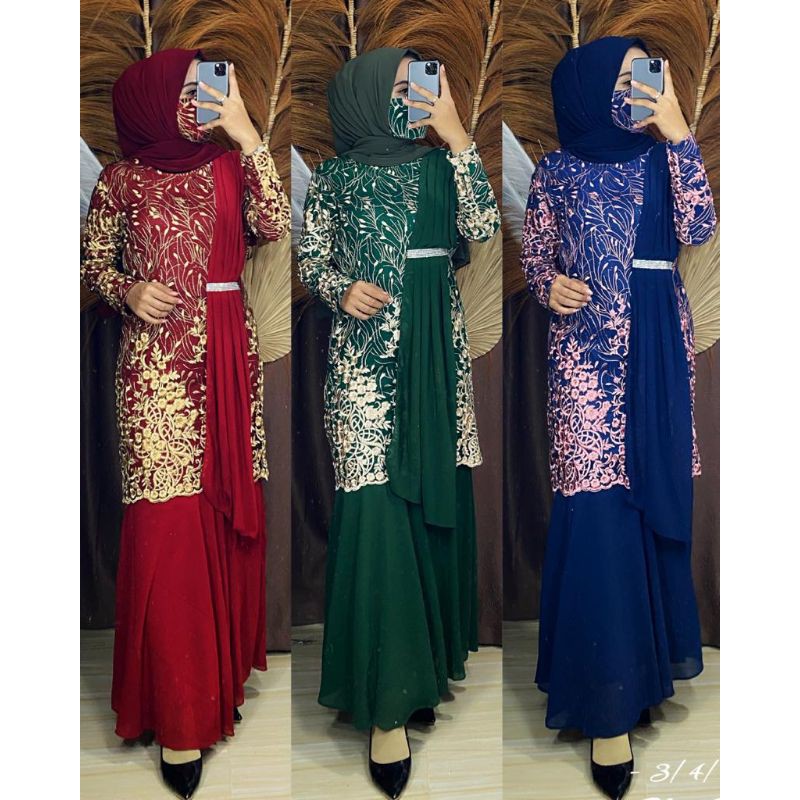 NEW 2021 Brokat Duyung Super Best Seller Free Masker Super Mewah