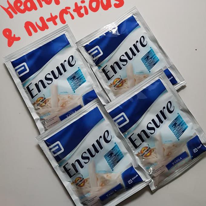 BEST SELLER TERBARU ENSURE VANILA SACHET (KEMASAN SACHET)