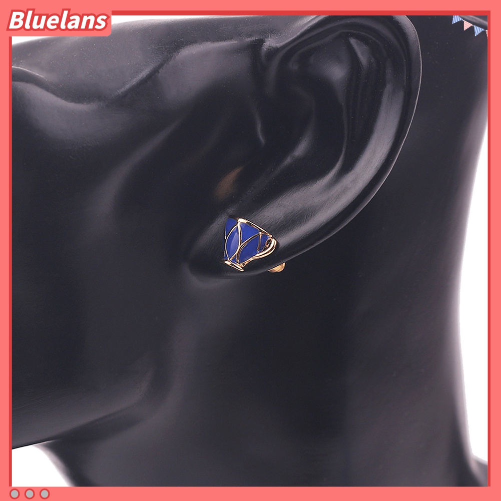Anting Stud Liontin Bentuk Teko Cangkir Asimetris Gaya Vintage Untuk Wanita