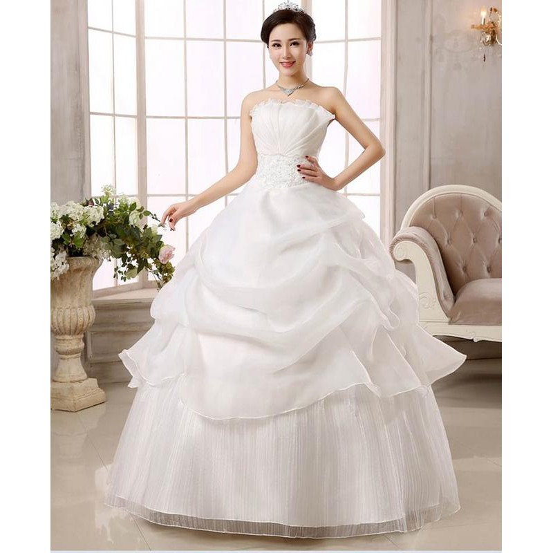 Gaun Pengantin 0050116 Putih Baju Pengantin Wedding Gown Wedding Dress