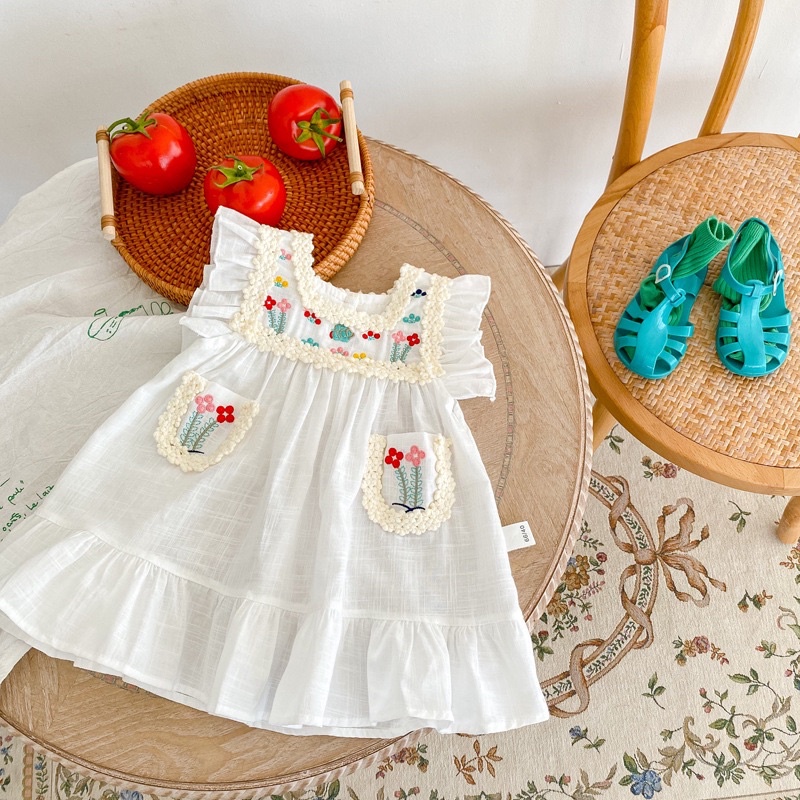 Gardenia dress bayi perempuan