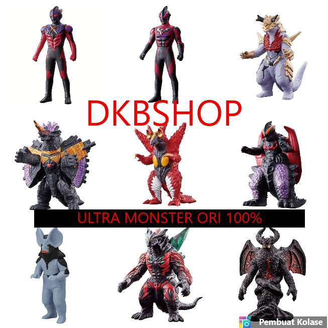 Ultra Monster Figure Ultraman Pedanium Zetton Geed Dark Tiga Icarus Arc Belial Kaiser Belial New Ori