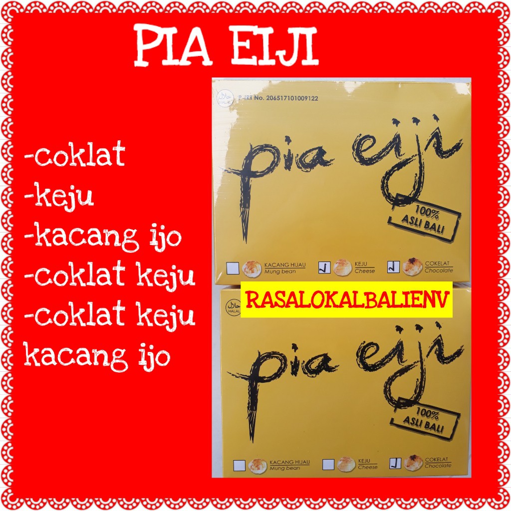 PIA EIJI PIA EIJI KEJU, PIA EIJI 2 RASA, PIA EIJI FRESH