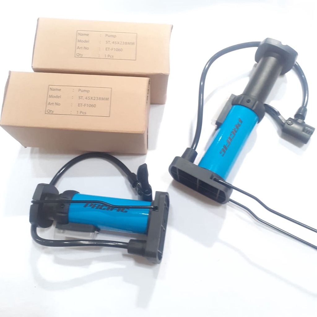 pompa sepeda / pompa injak / foot pump / bicycle pump pacific / pompa bola