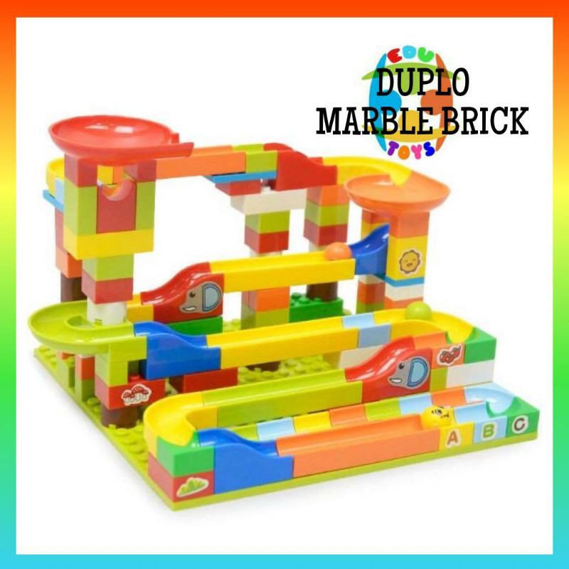 Marble Run Wonder Marble Race Track Is DUPLO® And LEGO® Bricks