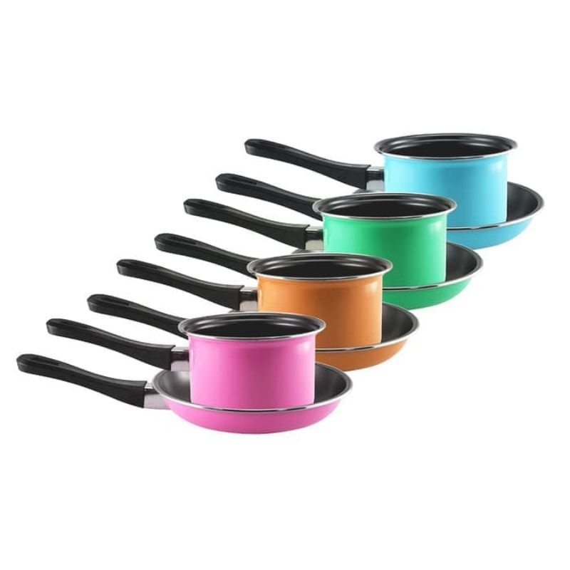 Milkpan Pastela Frypan Set Maspion Teplon Panci Wajan Anti Lengket