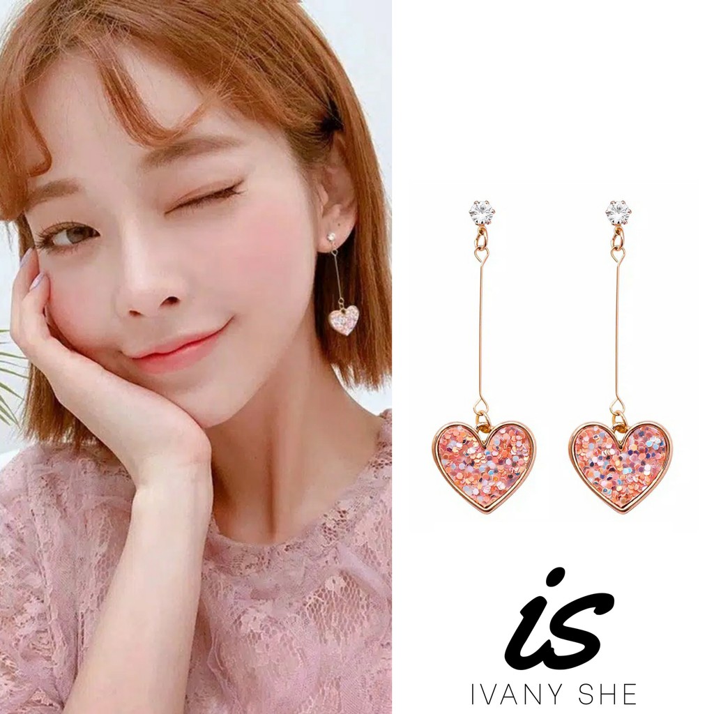 Premium Quality Anting fashion korea import aksesoris pesta perhiasan wanita earring giwang emas bkk