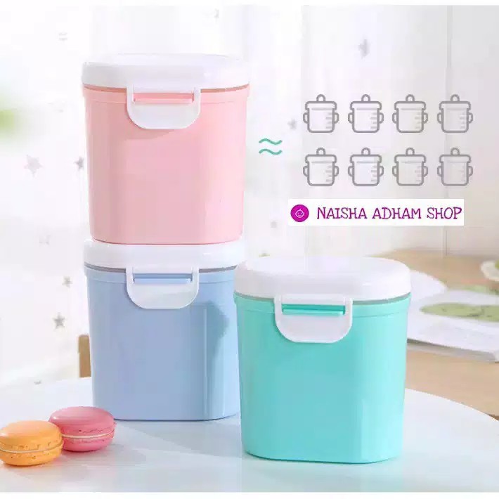 (BC) Kotak Tempat Penyimpanan Susu Bubuk Makanan Toples (bukan baby safe)