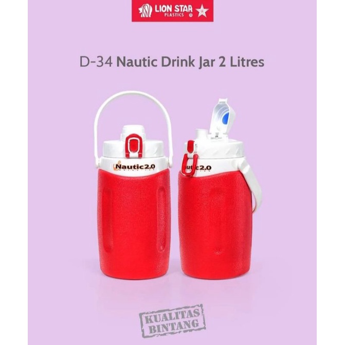 thermo nautic teko 2 litr teko lionstar teko panas dingin