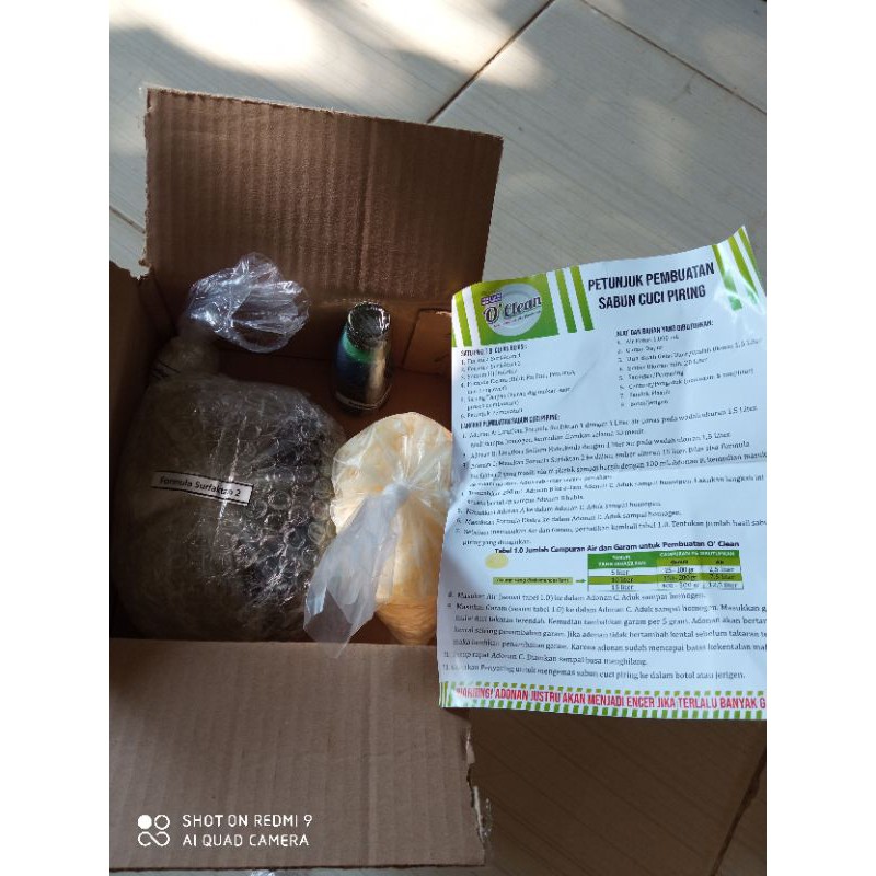 Bahan sabun cuci piring
