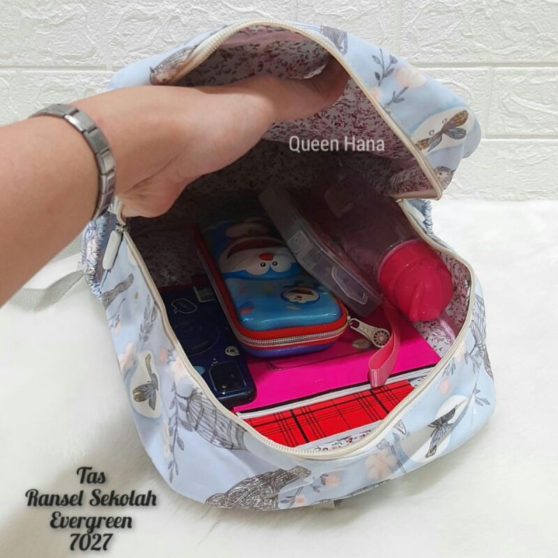 TAS EVERGREEN / TAS RANSEL SEKOLAH /TAS ANAK REMAJA