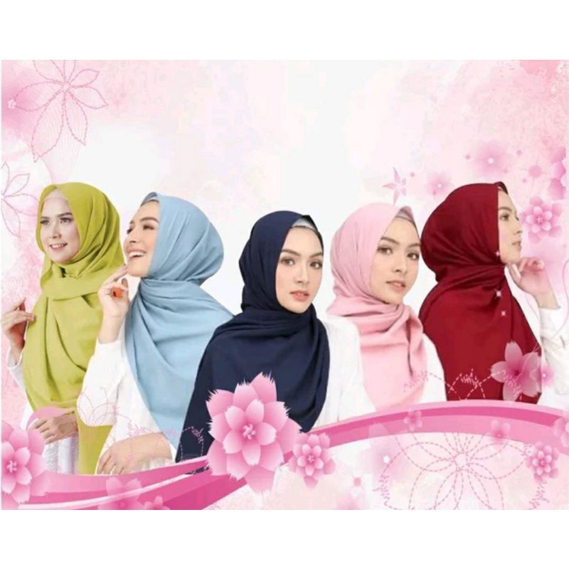 Pashmina 200x75 Diamond Ceruty Halus Pasmina Panjang Phasmina Basic Non Instan Grosir Sleman Jogja-2
