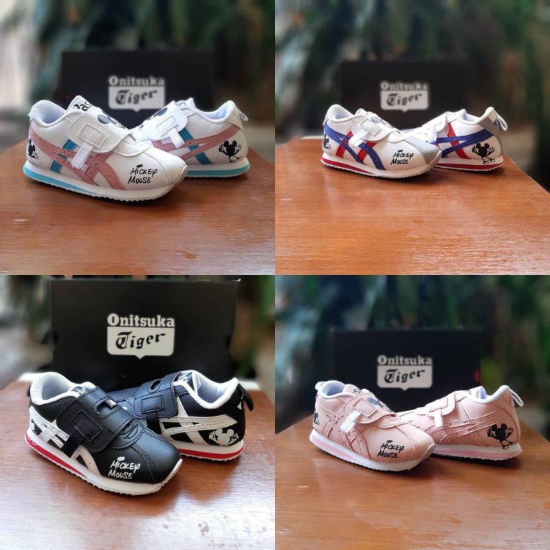Sepatu anak onitsuka mickey kids