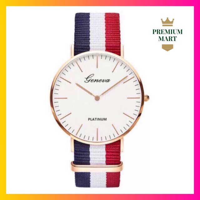 Jam Tangan J-102 Jam Fashion Kanvas