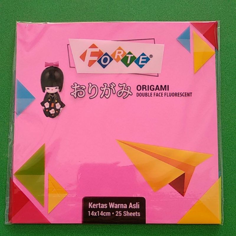 

Kertas Lipat Warna Origami Forte 14X14 Isi 25