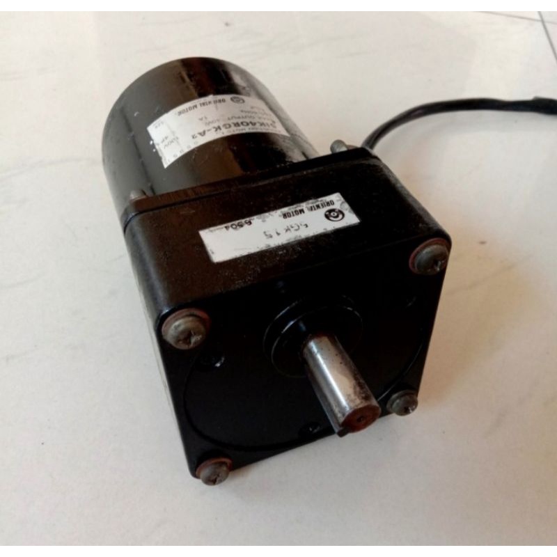 AC Motor Gearbox 100V Ratio 1:100 oriental motor gearbox
