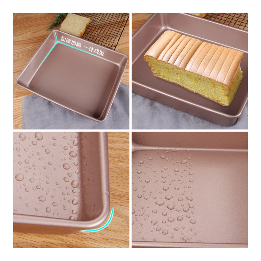 Loyang Kue Persegi / Baking Tray / Oven Tray / Loyang Bolu Gulung