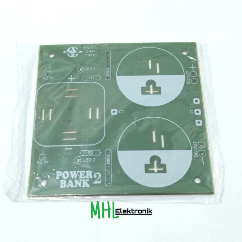 PCB PSU Power Bank 2 Elco Dioda Kotak