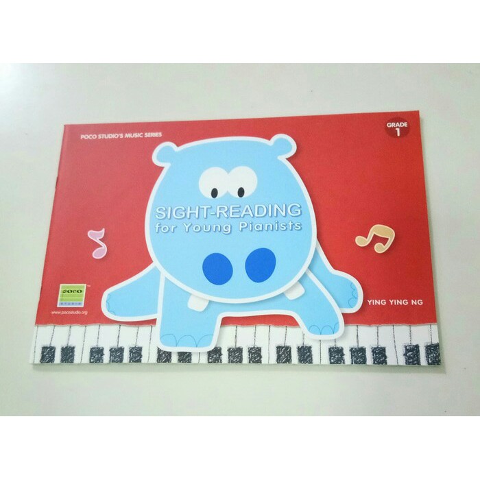 sight reading for young pianist buku piano by Ying Ying Ng ada sticker