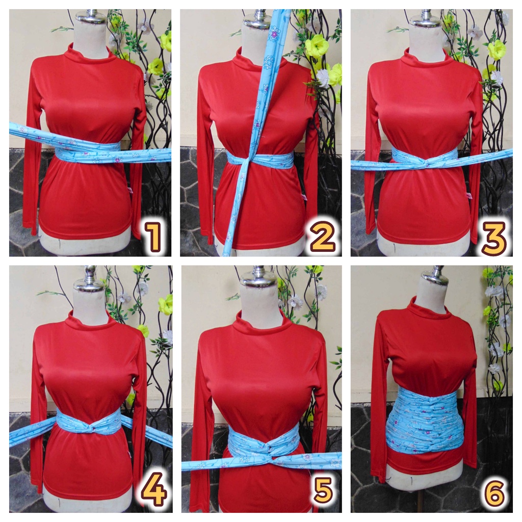 BENGKUNG ANDIEN BELLY BINDING BELACU NATURAL PUTIH POLOS 25m