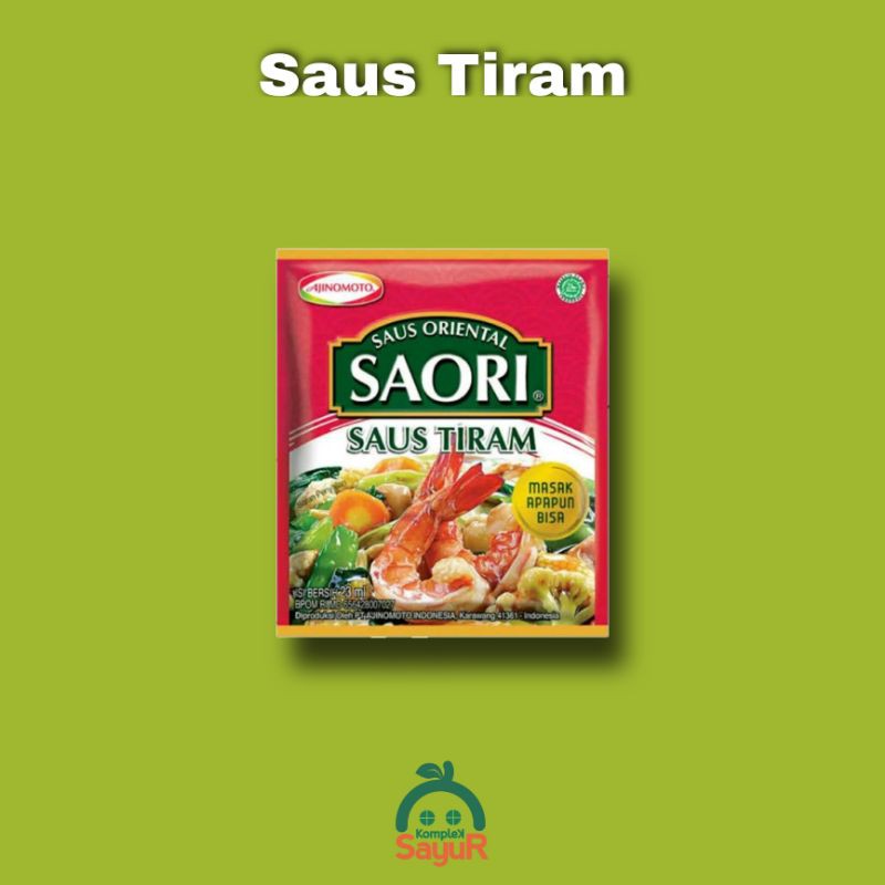 

Saori Saus Tiram 23 ml 100% Saus Halal