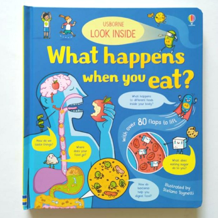 Usborne Look Inside - What happens when you eat?